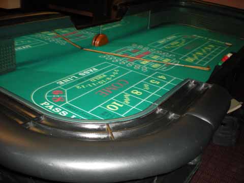 Casino Night Craps Table